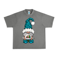 Tornado winter gnome with snow globe Urban Heavy Tee - NancyCooperArtShop