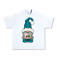White winter gnome with snow globe Urban Heavy Tee - NancyCooperArtShop