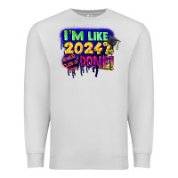 Dove Grey i'm like 2024 done Premium Sweatshirt - CowGirlArtShop
