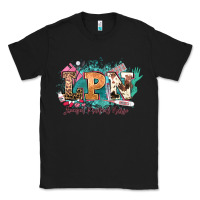 Black lpn licensed practical nurse western Classic Tee - NancyCooperArtShop