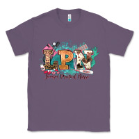 Lavender lpn licensed practical nurse western Classic Tee - NancyCooperArtShop