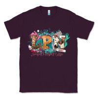 Plum lpn licensed practical nurse western Classic Tee - NancyCooperArtShop