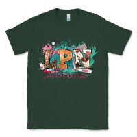 Sports Green lpn licensed practical nurse western Classic Tee - NancyCooperArtShop