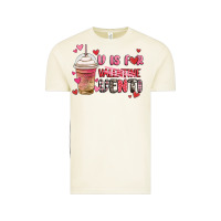 Vintage Arctic v is for valentine venti coffee cup Vintage Tee - MaliasSmallBusiness