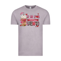 Vintage Zinc v is for valentine venti coffee cup Vintage Tee - MaliasSmallBusiness