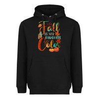 Black fall is my favorite color Heavyweight Hoodie - CowGirlArtShop