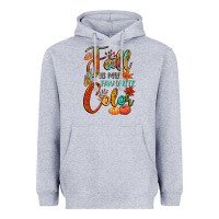 Heather Grey fall is my favorite color Heavyweight Hoodie - CowGirlArtShop
