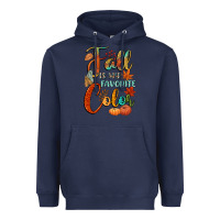 Navy fall is my favorite color Heavyweight Hoodie - CowGirlArtShop