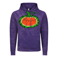 Cloud Purple watermelon pumpkin Vintage Hoodie - Jasminsmagicworld