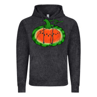 Vintage Black watermelon pumpkin Vintage Hoodie - Jasminsmagicworld