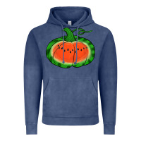 Vintage Denim watermelon pumpkin Vintage Hoodie - Jasminsmagicworld