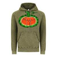 Vintage Olive watermelon pumpkin Vintage Hoodie - Jasminsmagicworld