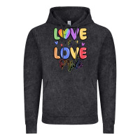Vintage Black love is love pride Vintage Hoodie - MaliasSmallBusiness