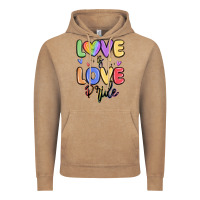 Love Is Love Pride Vintage Hoodie | Teevron