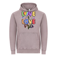 Vintage Zinc love is love pride Vintage Hoodie - MaliasSmallBusiness