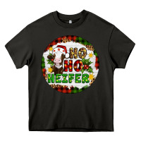 Asphalt Christmas ho ho heifer Heavy Core Tee - Artiststas