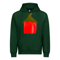 Forest Green Chilli Pepper Fa Element Urban Hoodie - FaDigitalArtStudio