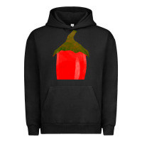 Pigment Black Chilli Pepper Fa Element Urban Hoodie - FaDigitalArtStudio