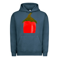 Pigment Midnight Navy Chilli Pepper Fa Element Urban Hoodie - FaDigitalArtStudio