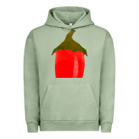 Pigment Oil Green Chilli Pepper Fa Element Urban Hoodie - FaDigitalArtStudio