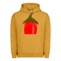 Pigment Peanut Butter Chilli Pepper Fa Element Urban Hoodie - FaDigitalArtStudio
