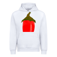 White Chilli Pepper Fa Element Urban Hoodie - FaDigitalArtStudio