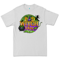 Dove Grey bad witch vibes Premium Tee - BundleAndBundleShop