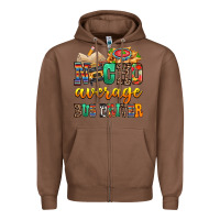 Chestnut Nacho Average Bus Driver Zipper Hoodie - texasbilliewilder