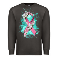 Smoke cancer ribbon Premium Sweatshirt - CowGirlArtShop