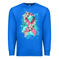 True Royal cancer ribbon Premium Sweatshirt - CowGirlArtShop