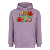 Lavender fall is my second favorite f word Heavyweight Hoodie - CowGirlArtShop