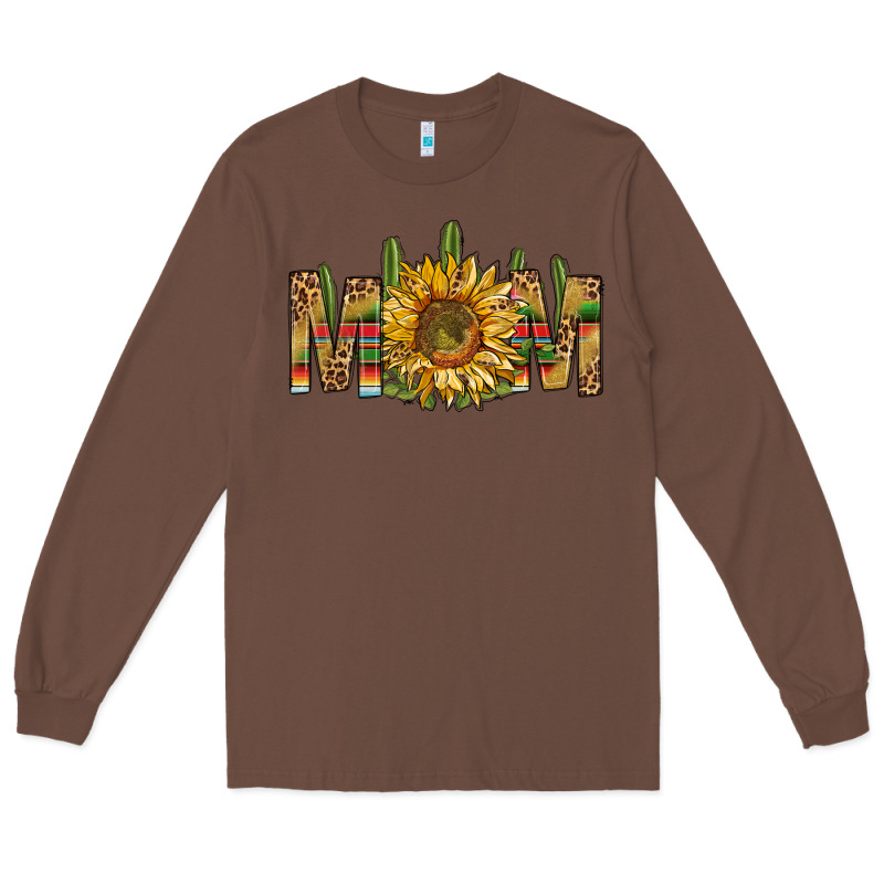 Western Mom With Sunflower Long Sleeve Tee by BundleAndBundleShop | Teevron