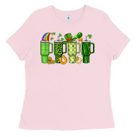 Bubblegum Pink obsessive cup disorder st patrick s day Ladies Tee - Artiststas