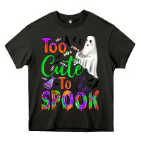 Asphalt too cute to spook Heavy Core Tee - BundleAndBundleShop