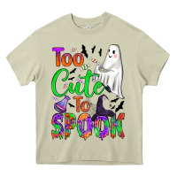 Mossy too cute to spook Heavy Core Tee - BundleAndBundleShop