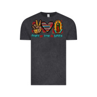 Vintage Black peace love lupita Vintage Tee - JahusDesignShop