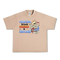 Burro reading because murder is wrong Urban Heavy Tee - MaliasSmallBusiness