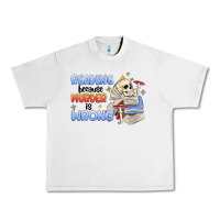 Lunar Rock reading because murder is wrong Urban Heavy Tee - MaliasSmallBusiness