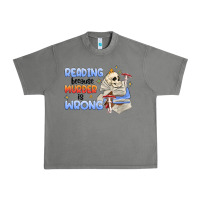 Tornado reading because murder is wrong Urban Heavy Tee - MaliasSmallBusiness