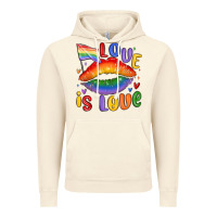 Vintage Artic love is love lips Vintage Hoodie - MaliasSmallBusiness