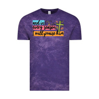 Cloud Purple and in every season i will praise him Vintage Tee - MaliasSmallBusiness