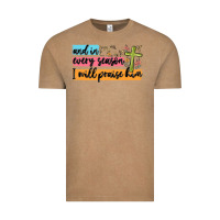 Vintage Coffee and in every season i will praise him Vintage Tee - MaliasSmallBusiness