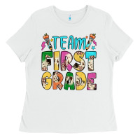 White team first grade Ladies Tee - JahusDesignShop