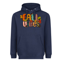 Navy fall vibes Heavyweight Hoodie - CowGirlArtShop