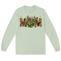 Matcha Western Mom With Reindeer Long Sleeve Tee - BundleAndBundleShop