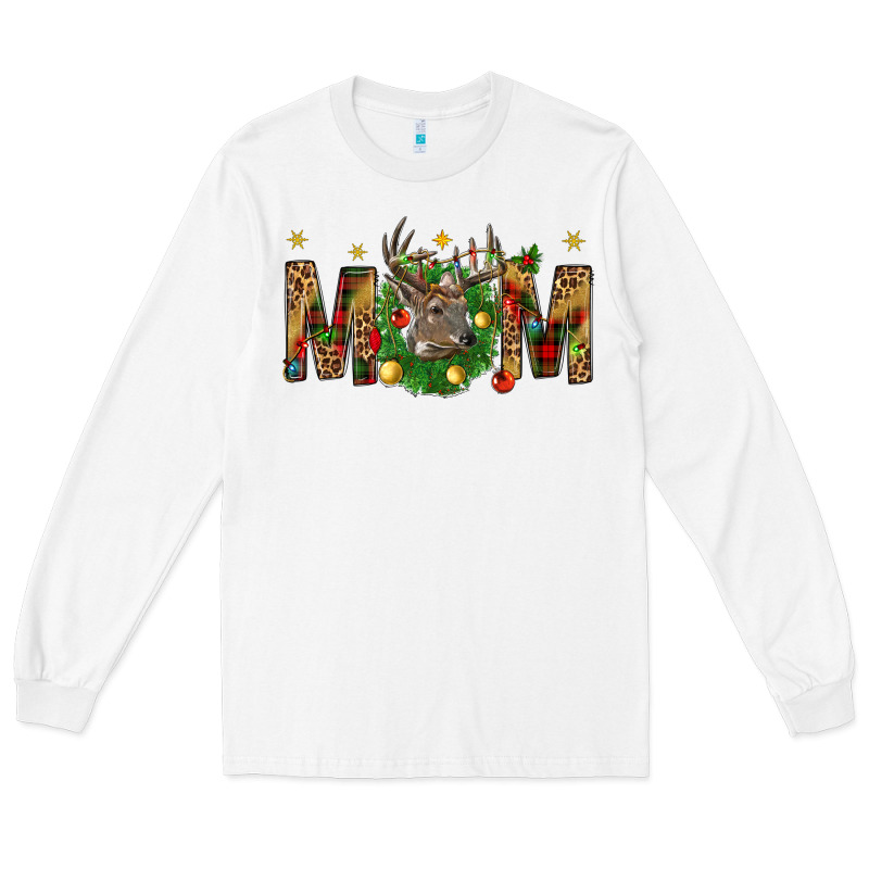 Western Mom With Reindeer Long Sleeve Tee by BundleAndBundleShop | Teevron