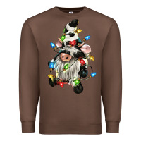 Chestnut christmas cow gnome Premium Sweatshirt - CowGirlArtShop