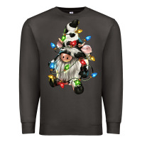 Smoke christmas cow gnome Premium Sweatshirt - CowGirlArtShop