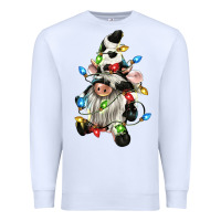 White christmas cow gnome Premium Sweatshirt - CowGirlArtShop