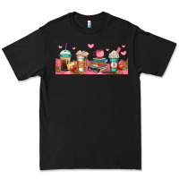 Black teacher fuel coffee cups Premium Tee - Jasminsmagicworld